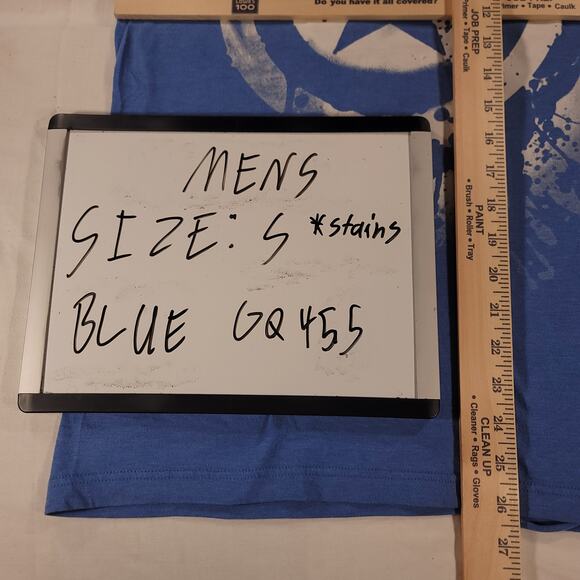 Marvel Captain America Graphic Short Sleeve Casual T Shirt Mens Size S Blue - Picture 7 of 9